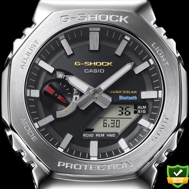 EDS6402-SL88  AeroSteel Fusion X – Premium Analog-Digital Executive Watch