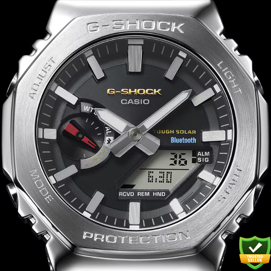 EDS6402-SL88  AeroSteel Fusion X – Premium Analog-Digital Executive Watch