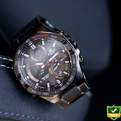 EDS6401-BK98 Titan Velocity X – Premium Analog-Digital Performance Watch
