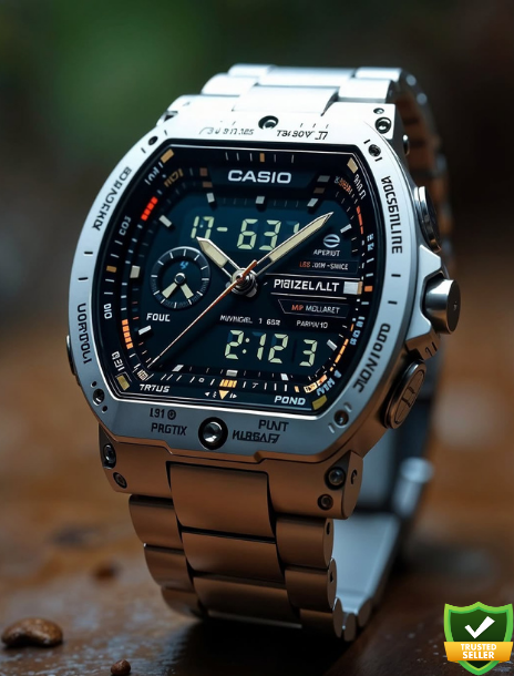 ECD3321-RD56 Quantum Vertex Elite – Premium Hybrid Analog-Digital Executive Watch