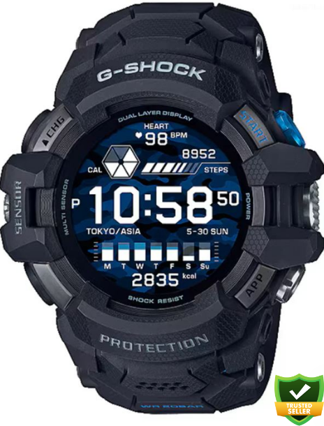 EDD3526-QD61 Aero Pulse Titan Blue – Advanced Smart Hybrid Adventure Watch