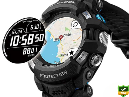 EDD3526-QD61 Aero Pulse Titan Blue – Advanced Smart Hybrid Adventure Watch