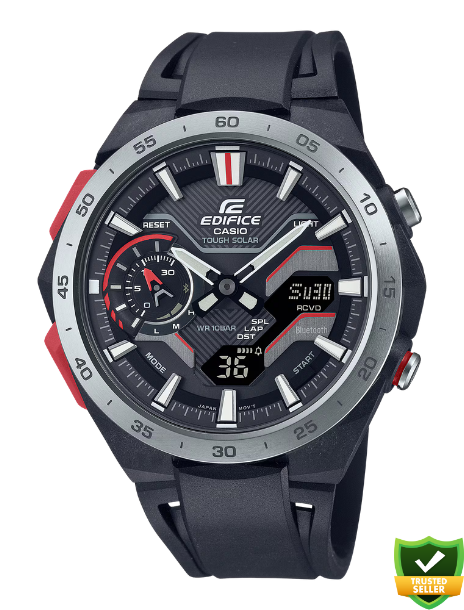 ECD3326-RD61 Velocity Fusion X – Premium Solar-Powered Hybrid Sports Watch
